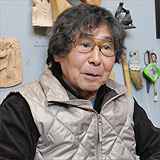 彫刻家　重岡　建治さん