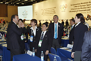 モスクワで行われたＡＮＯＣ国内オリンピック委員会連合会）の総会
