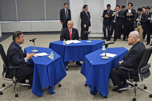 東京オリンピックの3者会談