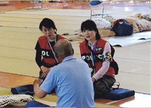 三宅氏は、3次部隊として4月後半から5月前半の10日間、現地で活動した(提供:警視庁)