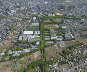 空から見た湘南キャンパス 空から見た湘南キャンパス